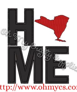 Home New York Applique Design