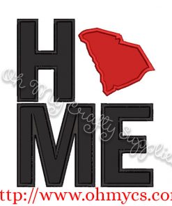 Home South Carolina Applique Design