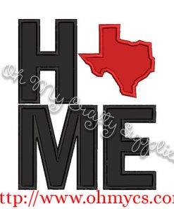 Home Texas Applique Design