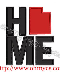 Home Utah Applique Design