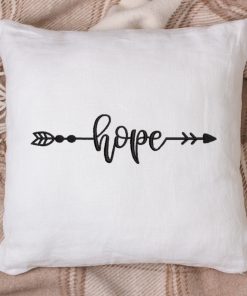 Hope Arrow Embroidery Design