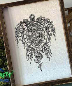 Henna Turtle 2021 Embroidery Design