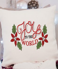 Joy to the World 2.0 Embroidery Design