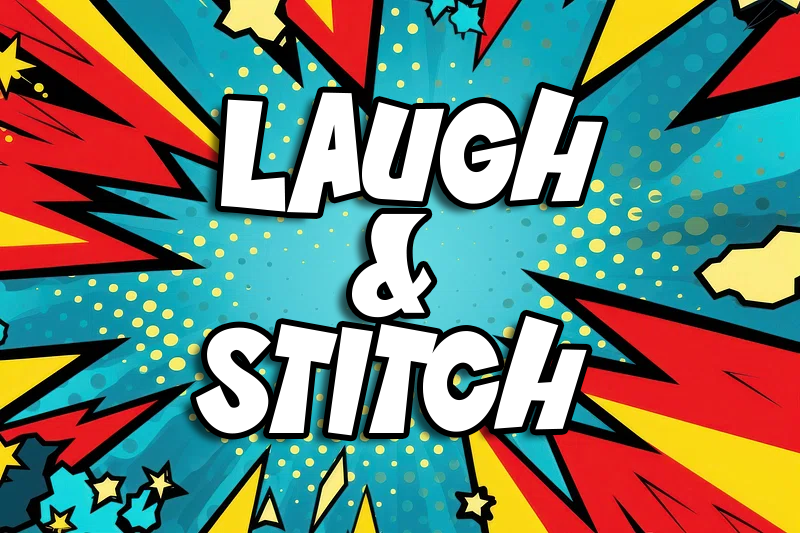 Laugh and Stitch – A NEW Laugh-Out-Loud Embroidery Collection!