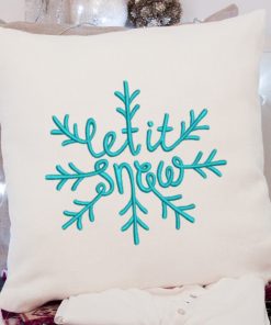 Let it Snow 2.0 Embroidery Design