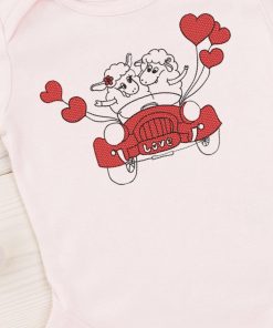 Car Heart Lambs 2021 Embroidery Design