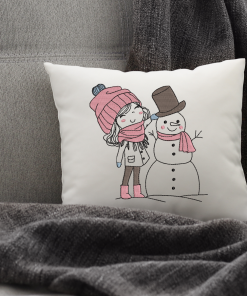 Little Miss Winter Embroidery Design