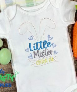 Little Mister Cotton Tail Embroidery design