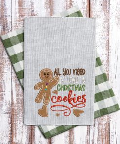 Love and Christmas Cookies 2020 Embroidery Design