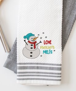 Love Never Melts Embroidery Design