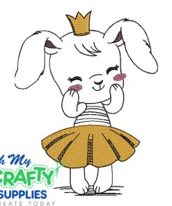 Little Princess Bunny 2021 Embroidery Design