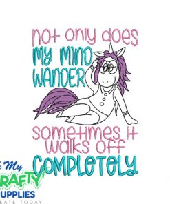 Mind Wander 2021 Embroidery Design