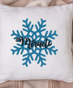 Miracle Snow Flake Embroidery Design