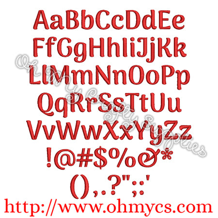 Mad Love Embroidery Font (BX Included)