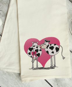 Moo-Love Embroidery Design