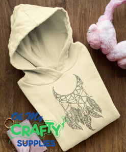 Crescent Moon Dreamcatcher Embroidery Design