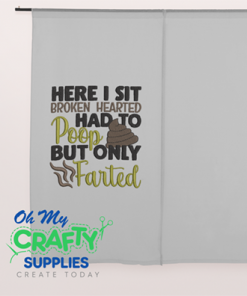 Broken Heart Poop 2021 Embroidery Design