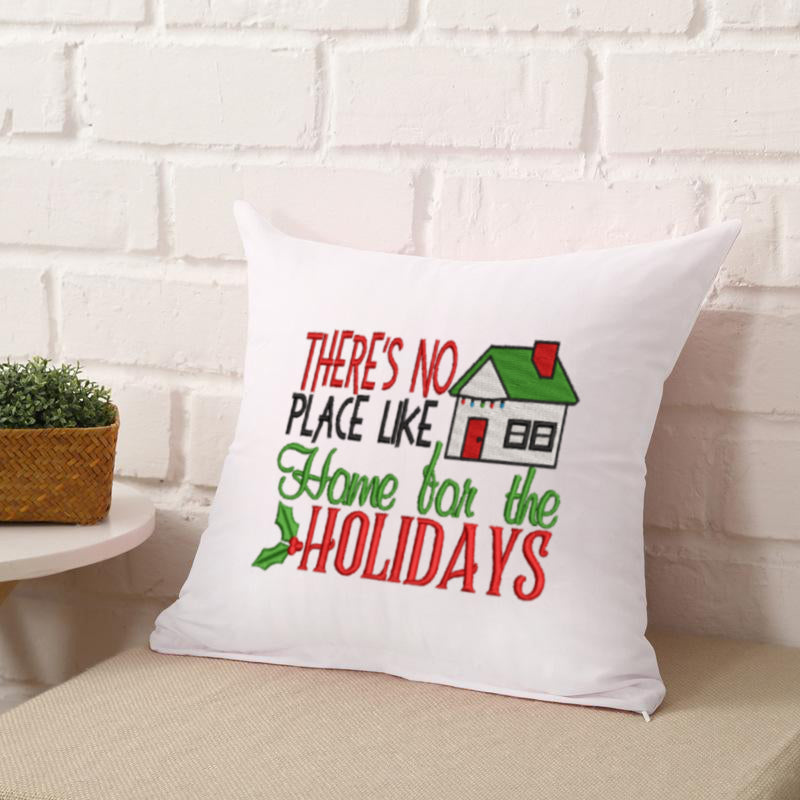 Home for the Holidays Embroidery Design