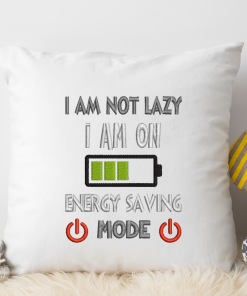 Energy Saving Mode Embroidery Design