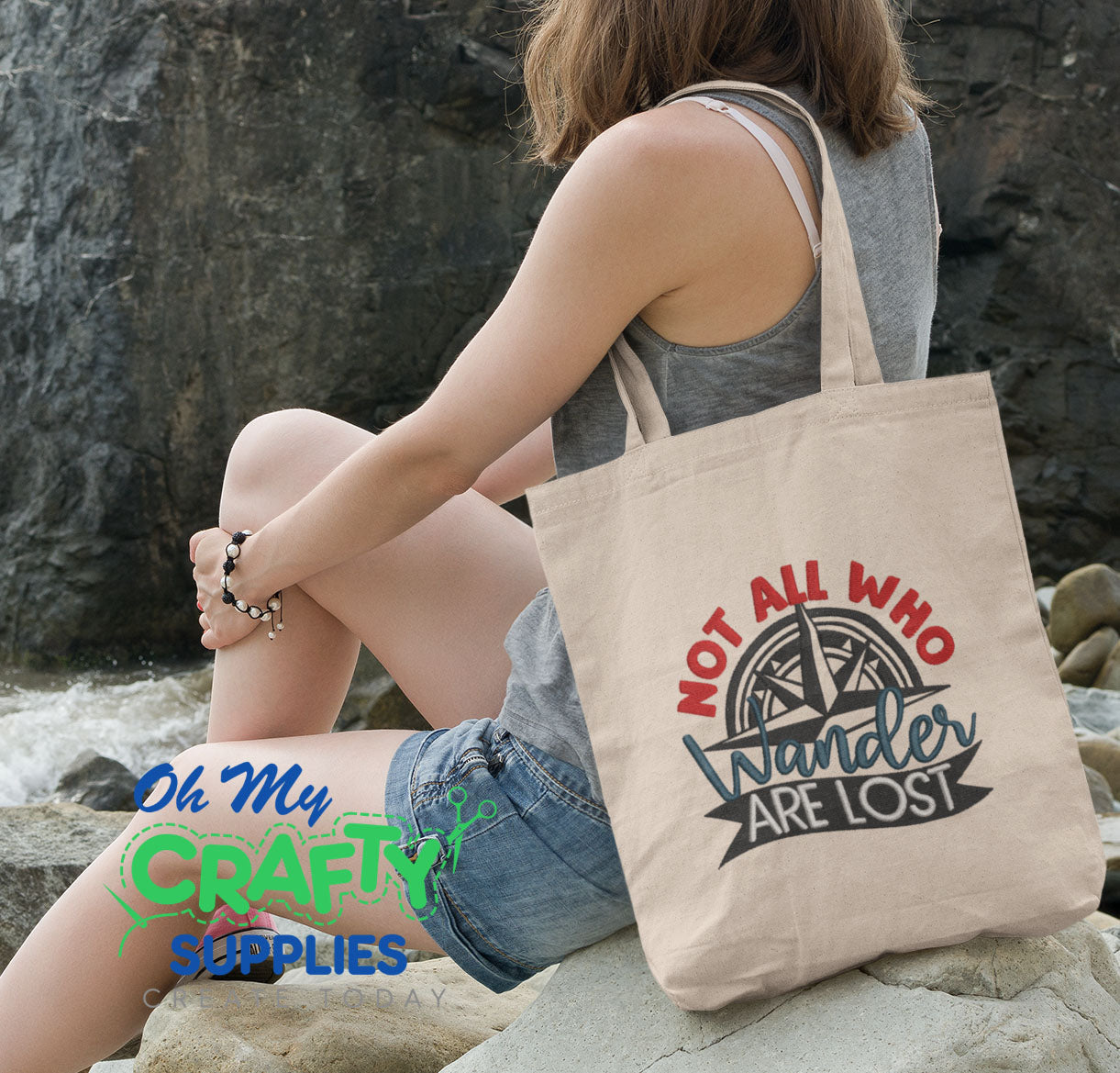 Not all who Wander are Lost 2021 Embroidery Design