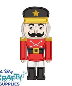 Nutcracker Applique Embroidery Design