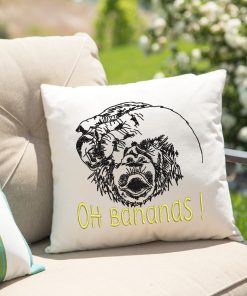 Oh Bananas Monkey Embroidery Design