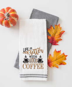 Better With Coffee 2020 Embroidery Design