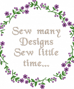 Sew Many Embroidery Design