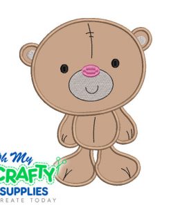 Cutie Little Otter Applique