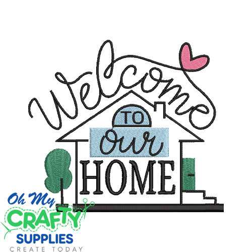 Our Home 1016 Embroidery Design