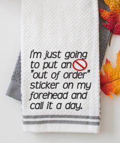 Out of Order Sticker Embroidery Design