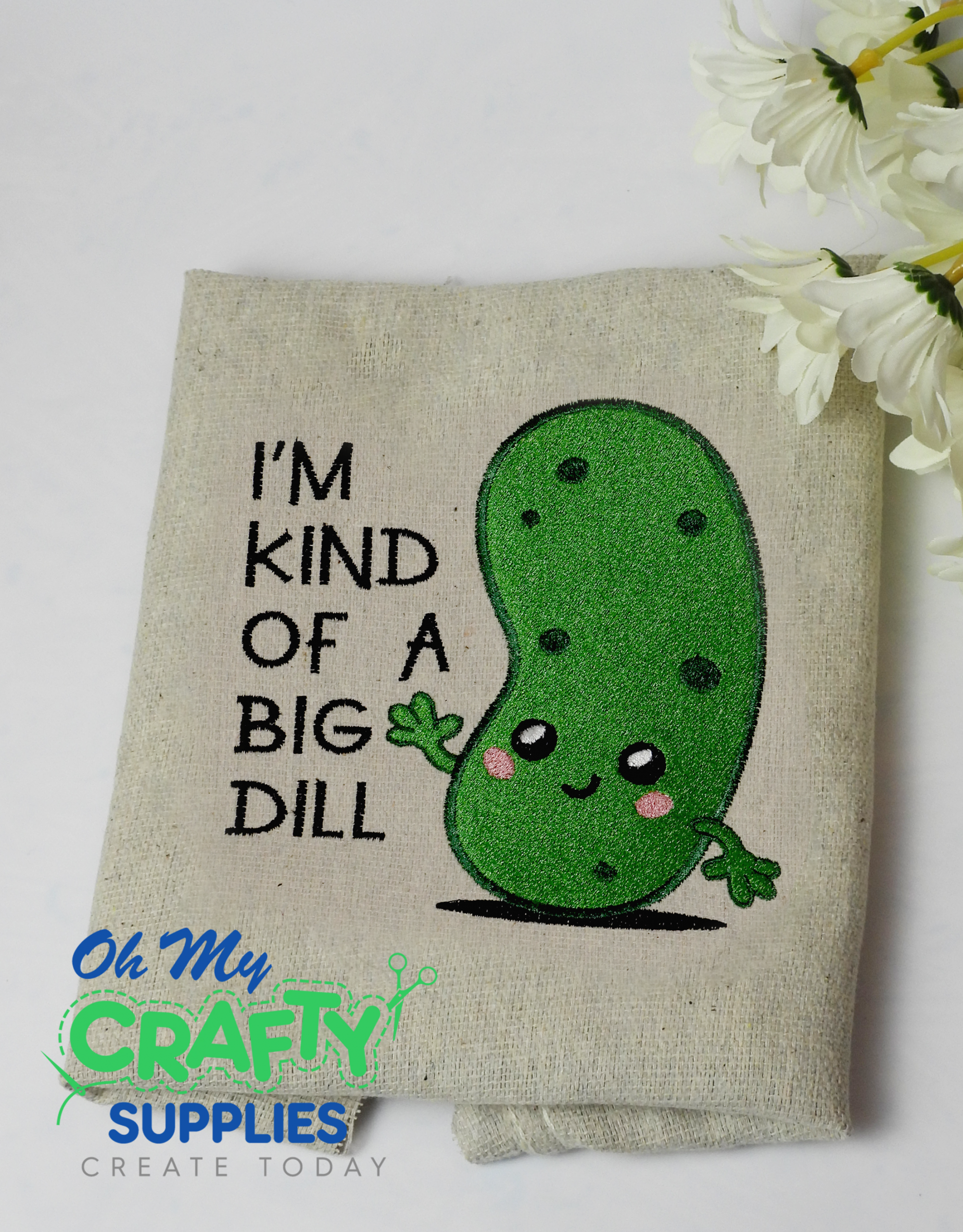 Big Dill Embroidery Design