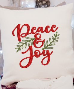 Peace and Joy 2.0 embroidery Design