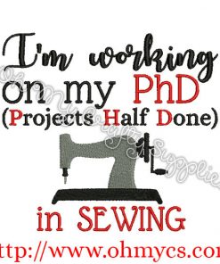 PhD in Sewing Embroidery Design