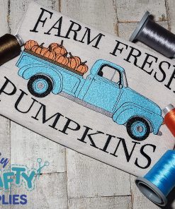 Farm Fresh Pumpkins 2021 Embroidery Designs