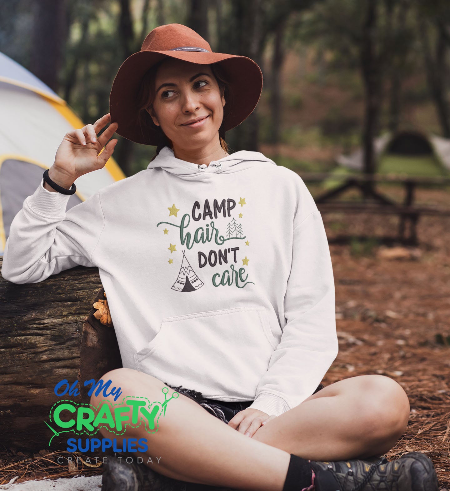 Camp Hair 2021B Embroidery Design