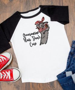 Quarantine hair don't care Embroidery Design