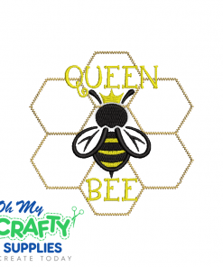 Queen Bee 3323 Embroidery Design