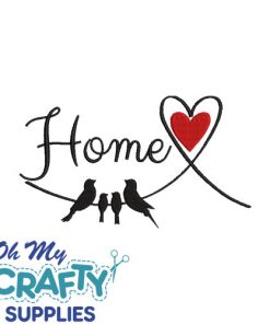 Home Birds 82621 Embroidery Design