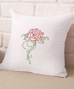 Satin Rose  Embroidery Design