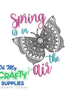 Spring air 227 Embroidery Design