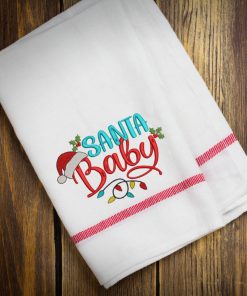 Santa Baby 2020 Embroidery Design