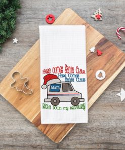 Santa Mail Embroidery Design