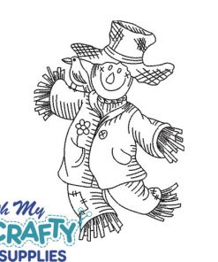 Scarecrow 1015 Embroidery Design