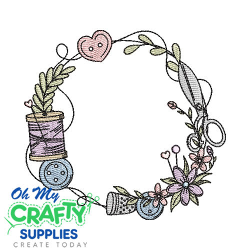 Sewing Circle 26 Embroidery Design