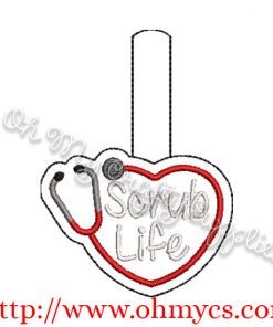 ITH Scrub Life Key Fob