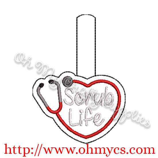 ITH Scrub Life Key Fob