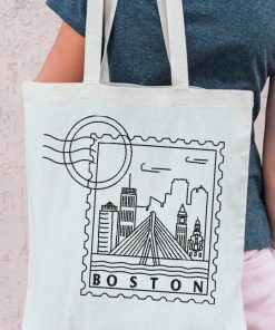 Boston Drawing Embroidery Design