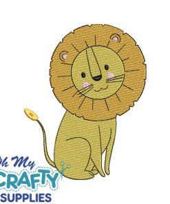 Nursery Lion Embroidery Design