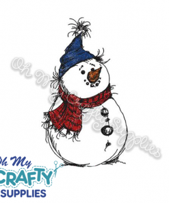 Another Snowman Embroidery Design